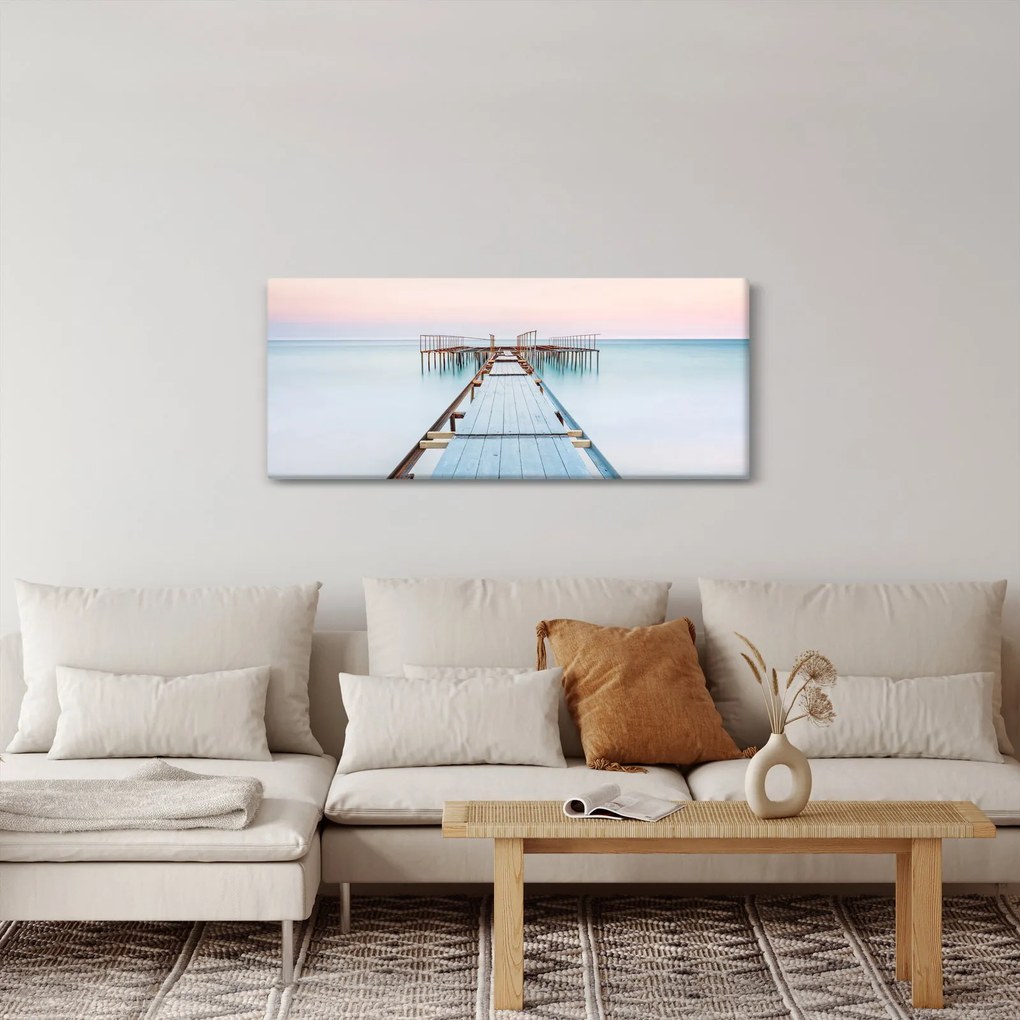 Obraz - Dlhé mólo (120x50 cm)