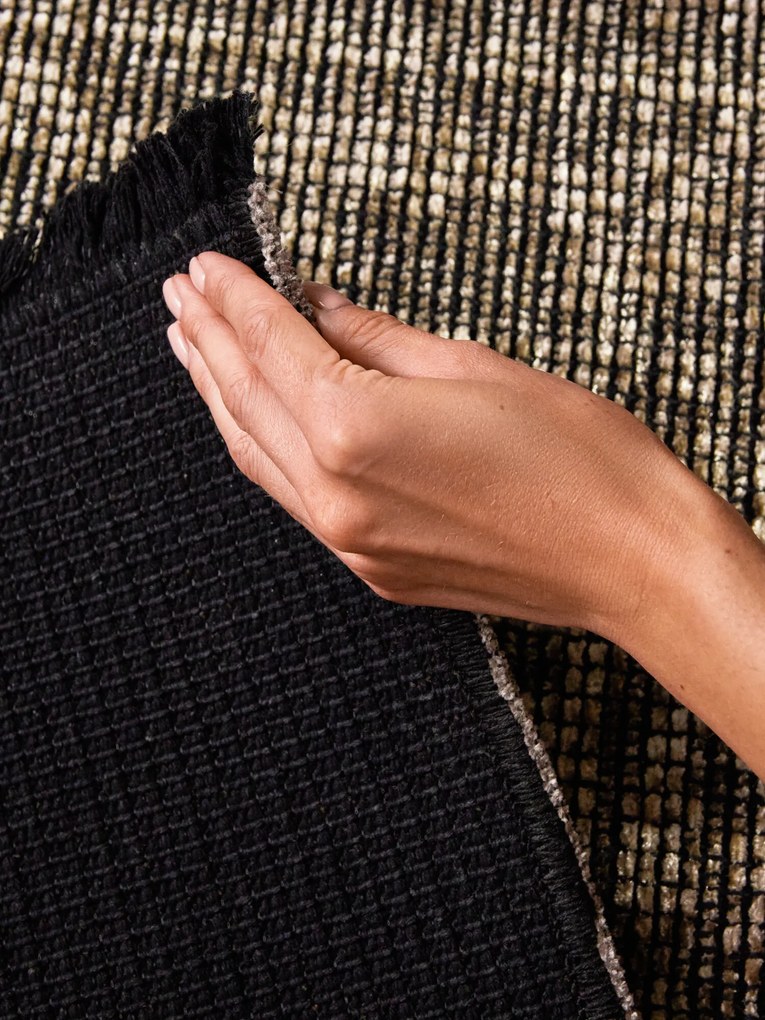 ELLE Decoration, Kusový koberec Brilliance Prisma 106312 Beige z kolekcie Elle, 200x290, hnedá, obývacia izba