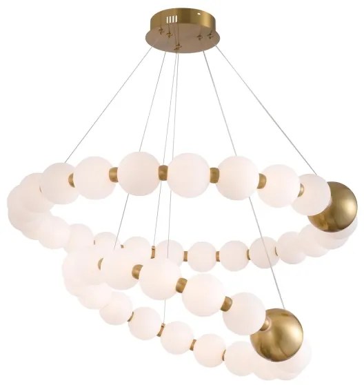 LED Luster na lanku LED/40W/230V 3000K