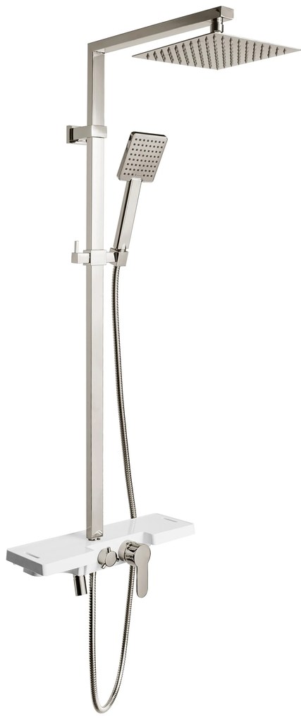 Rea Lucas - sprchový set s výtokom, chróm, REA-P0221