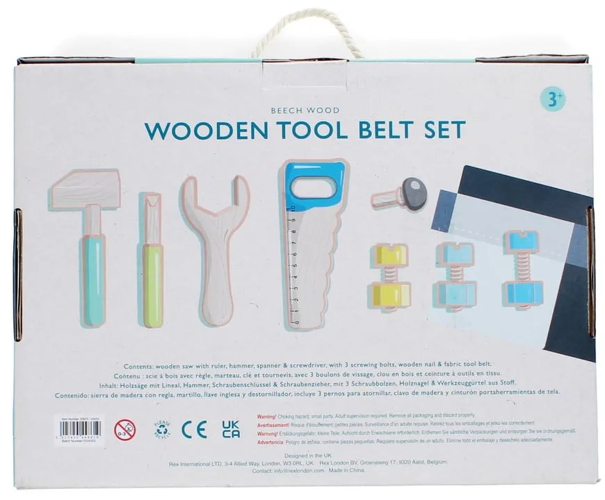 Súprava detského náradia Tool Belt Playset – Rex London