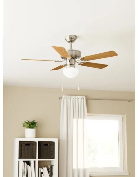 Eglo 35074 - Stropný ventilátor CADIZ 1xE27/40W/230V