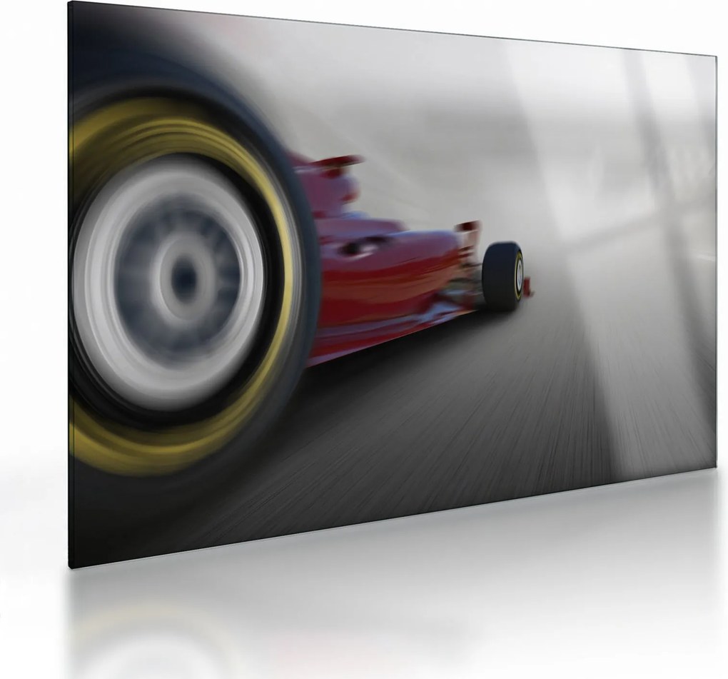 Sklenený obraz - Formula (70x50 cm)
