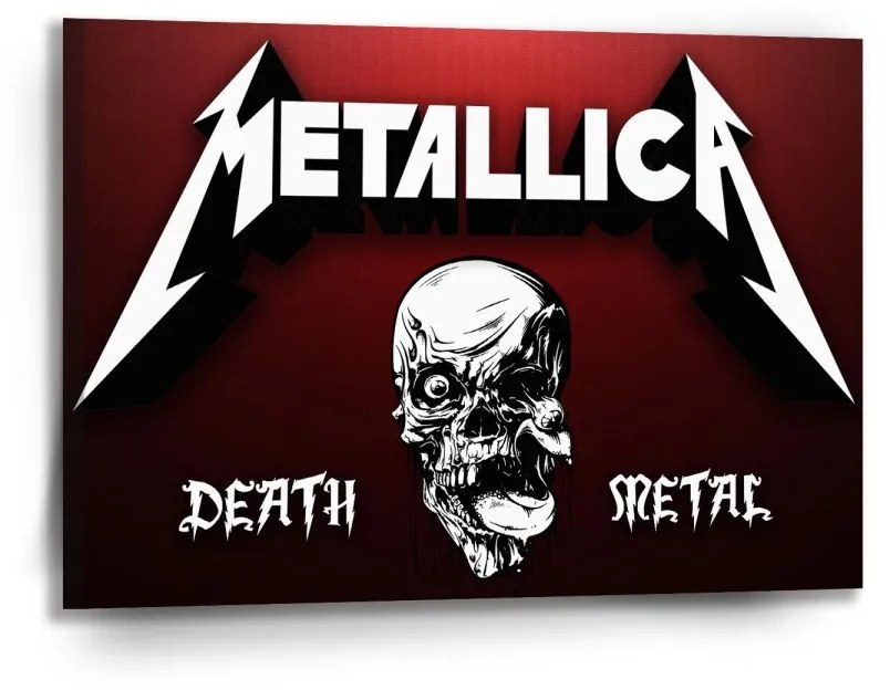 Sablio Obraz METALLICA Death metal - 90x60 cm