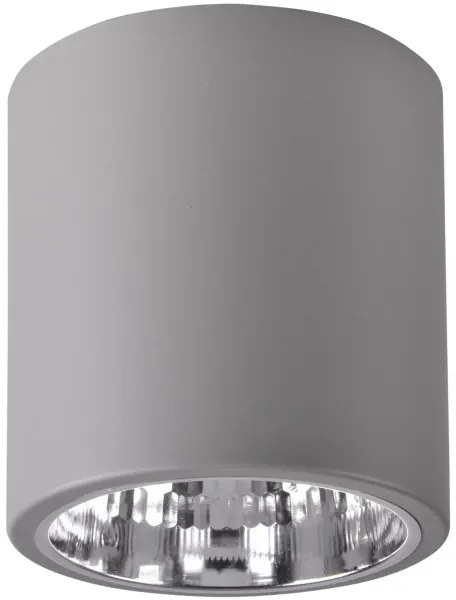 Bodové svietidlo JUPITER 1xE27/20W/230V pr. 16,5 cm šedá