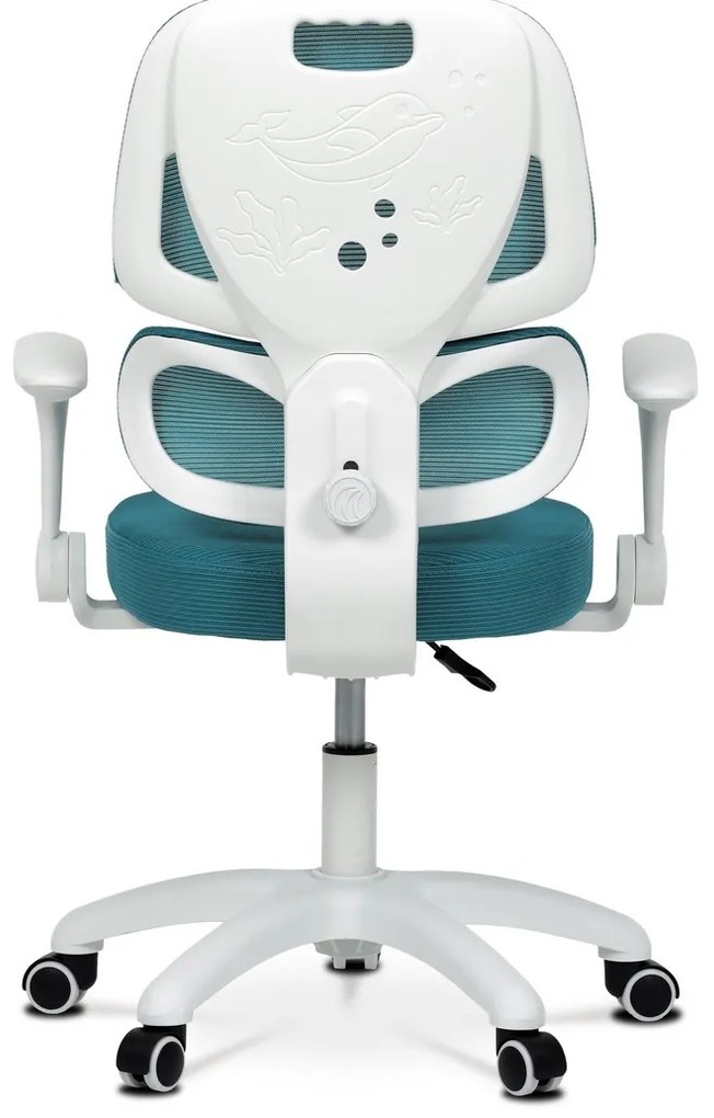 Autronic KA-K1063 BLUE Kancelárska stolička, modrá