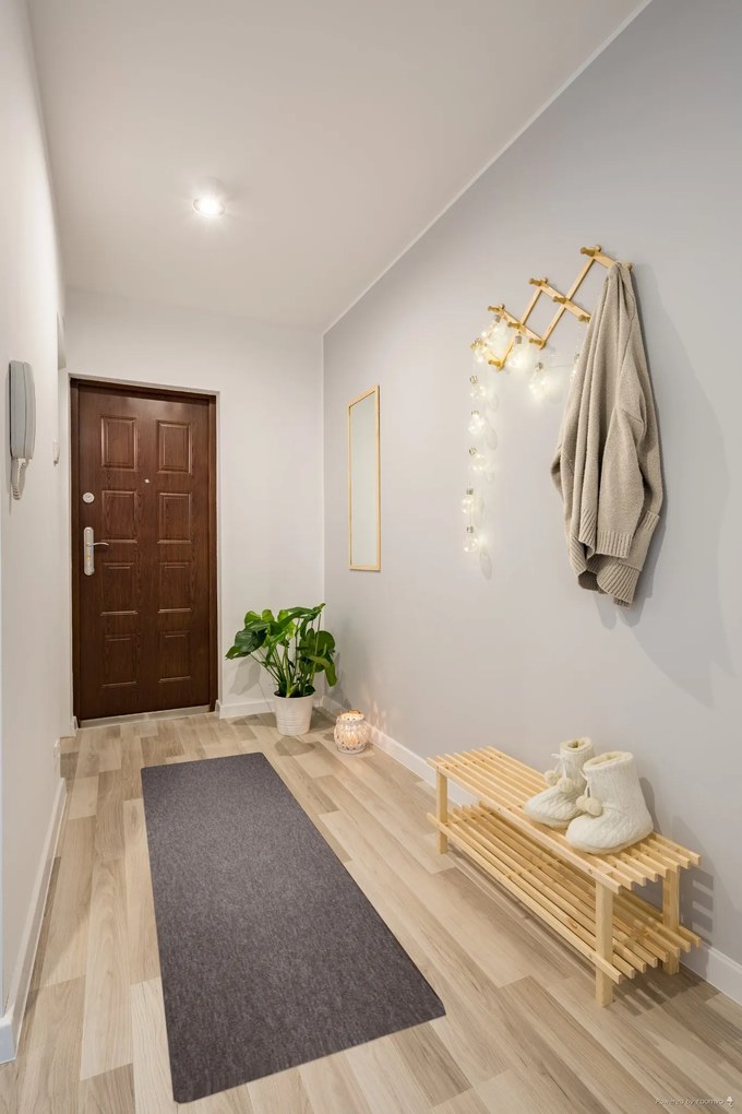 Vopi, Behúň na mieru Astra béžová, šíre 120 cm, béžová, chodba / predsieň