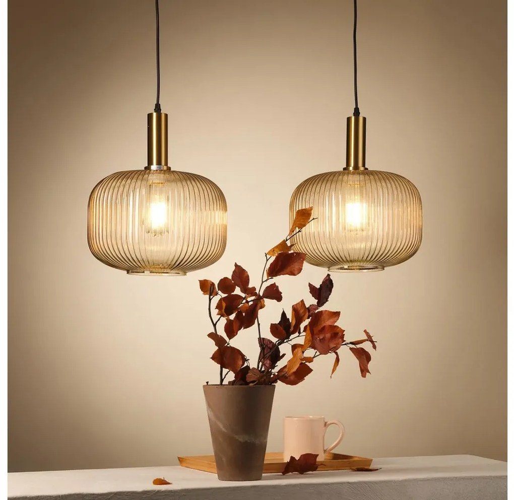 ONLI - Luster na lanku DOROTY 1xE27/22W/230V pr. 30 cm