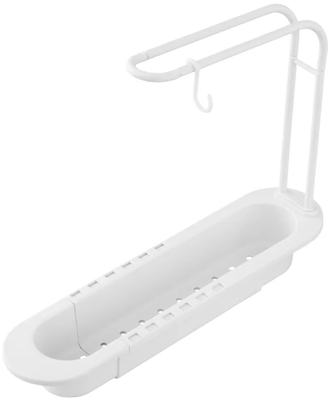 Gamma Gamma, teleskopický organizér na kuchynský drez, biela, GMA-KZU-WH