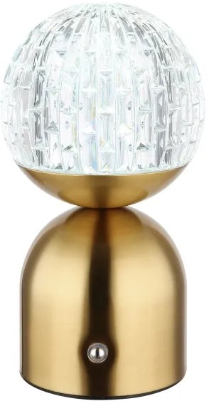 Globo 21007M-LED Stm. dot. stol. lampa JULSY LED/2,5W/3,7V 2700/4000/6500K mosadz