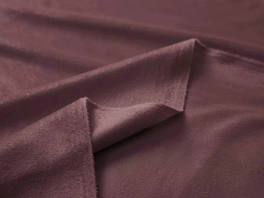 Biante Zamatový záves Velvet Prémium SVP-019 Hnedofialový - šírka 135 cm 135x210 cm