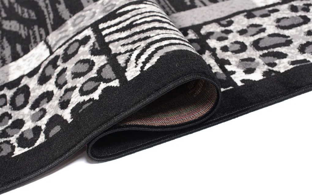 TA Koberec J316B ČIERNA LACNÁ PP CRM Rozmer: 220x300 cm