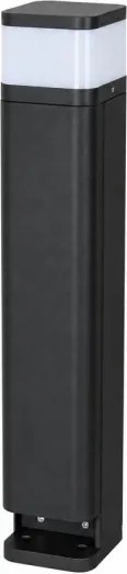 BRILAGI - Vonkajšie svietidlo s 2 zásuvkami SCHUKO PILLAR 1xG9/11W/230V IP44 čierne