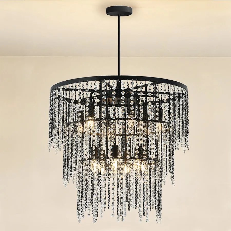 Toolight Rea, Luster Cristal APP1314-CP Black, OSW-07988