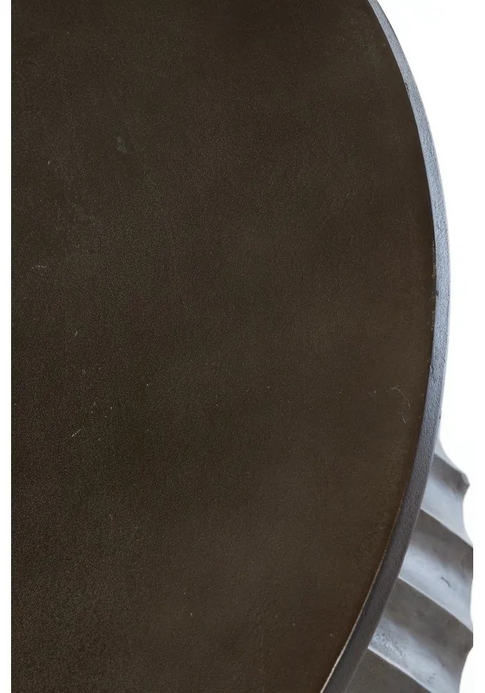 Kovový okrúhly odkladací stolík ø 70 cm Veglia – Light &amp; Living