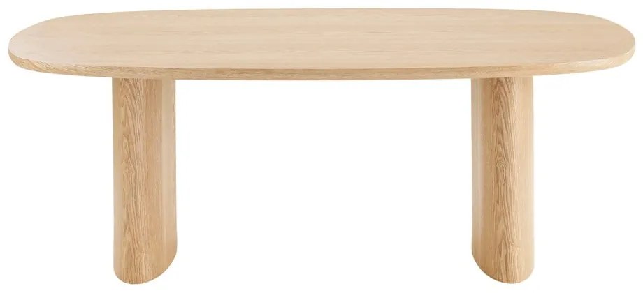 Jedálenský stôl v dekore jaseňa 110x210 cm Serra – House Nordic