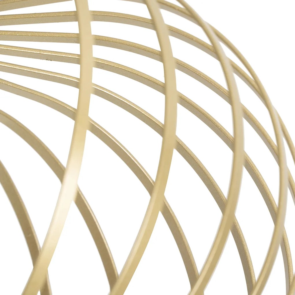 Inteligentné stropné svietidlo zlaté 39 cm vrátane Wifi G95 - Johanna