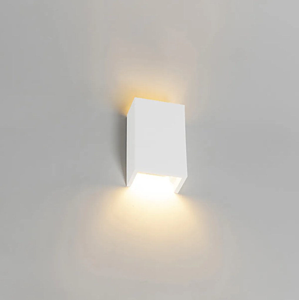 Inteligentná nástenná lampa biela vrátane Wifi G9 - Colja Novo