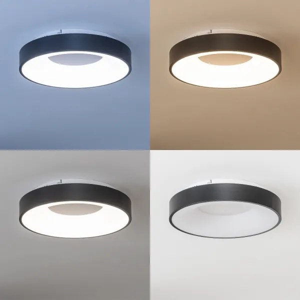 Brilagi - LED stmievateľné stropné svietidlo FALCON II LED/67W/230V pr. 40 cm čierne +DO