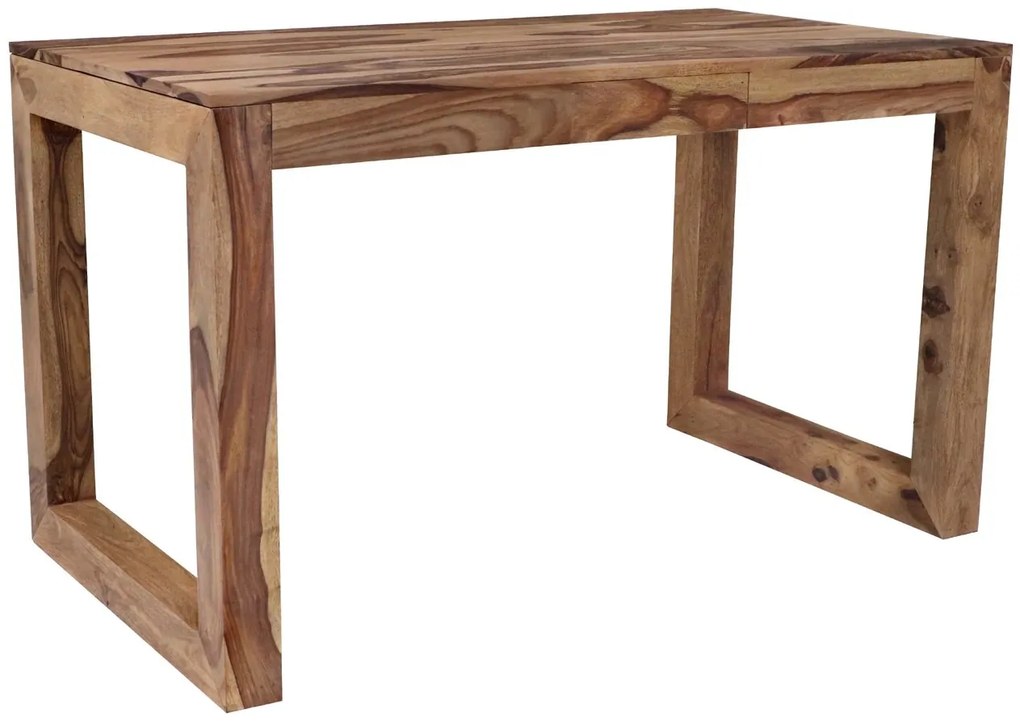 furniture-nabytek.cz - Drevený písací stôl z masívu palisander 110x55x76