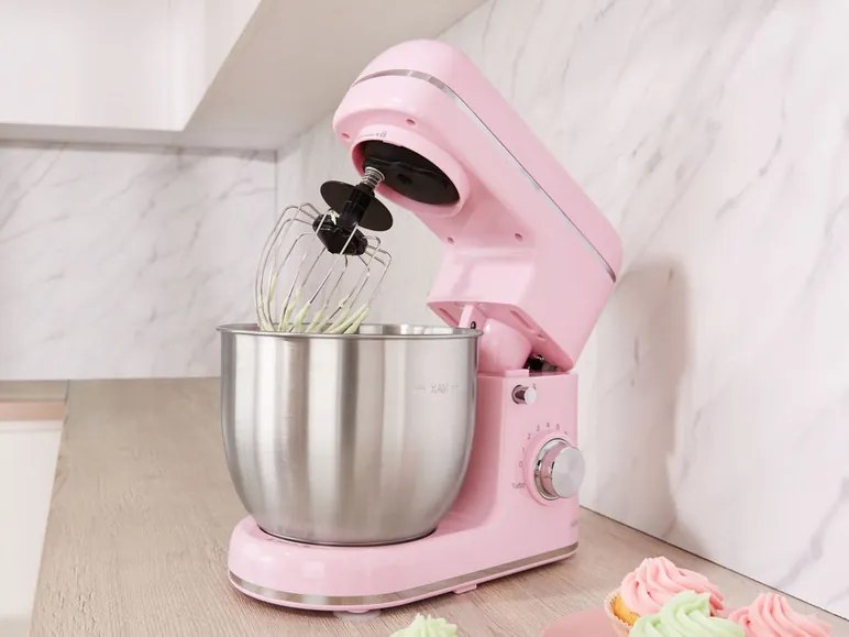 SILVERCREST® KITCHEN TOOLS Kuchynský robot SKM 600 B2, ružový (100333105)
