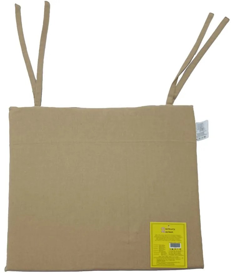 Podsedák SSE-CP-3475 40x40 cm béžový