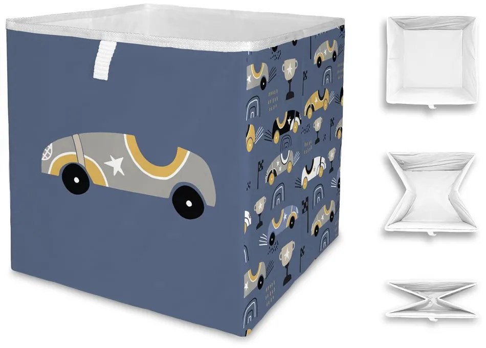 Látkový detský úložný box Ralley - Butter Kings