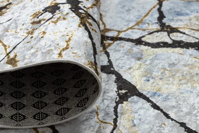 Protišmykový behúň LOTUS MARBLE 21136 béžový