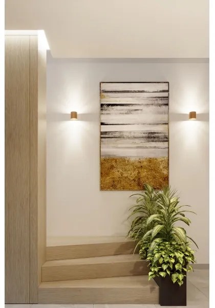 Sollux Sl.1181 - Nástenné bodové svietidlo ORBIS 1xG9/8W/230V zlatá