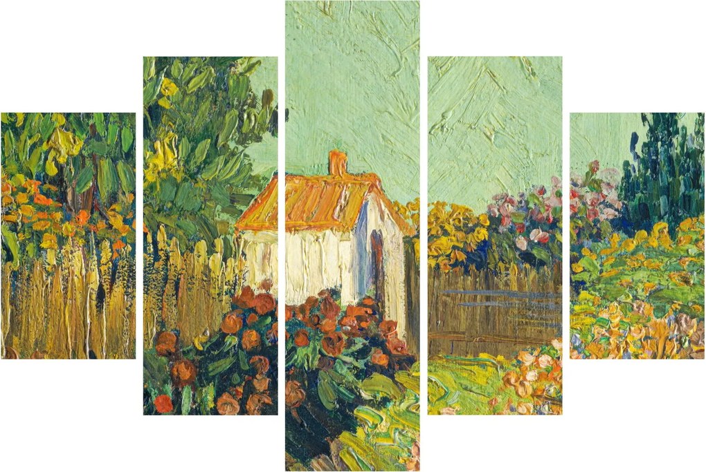 Obraz - Imitator of Vincent van Gogh, Landscape, reprodukcia (150x105 cm)