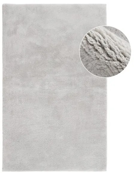 Kúpeľňový koberček PURE 500 sivý