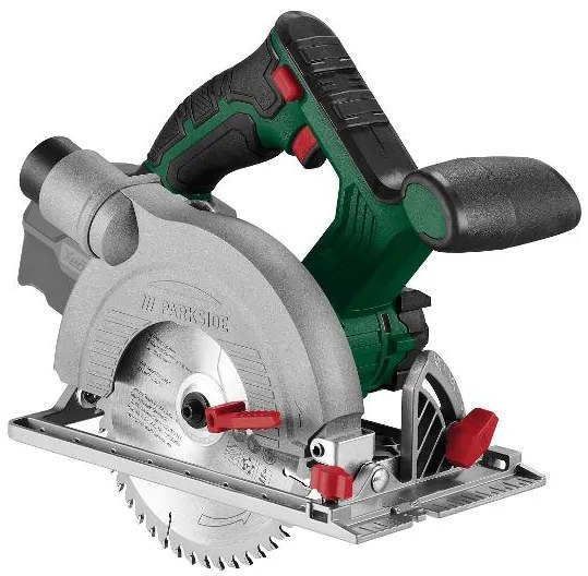 Parkside®  Aku ručná kotúčová píla Phksa 20-Li C4 – bez akumulátora  (100385093)