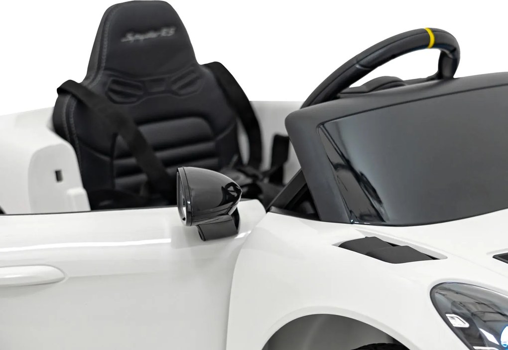 Ramiz Detské autíčko Porsche Spyder RS 718 MP4, biele
