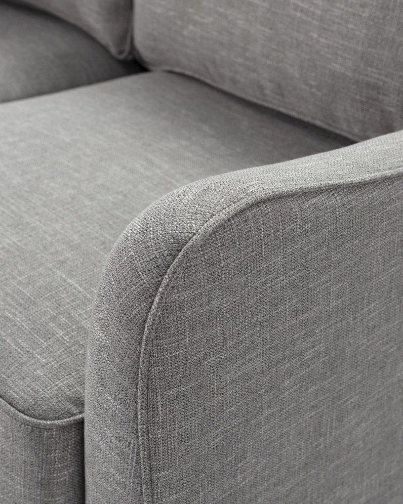 Pohovka Venuste grey linen pre 2 osoby
