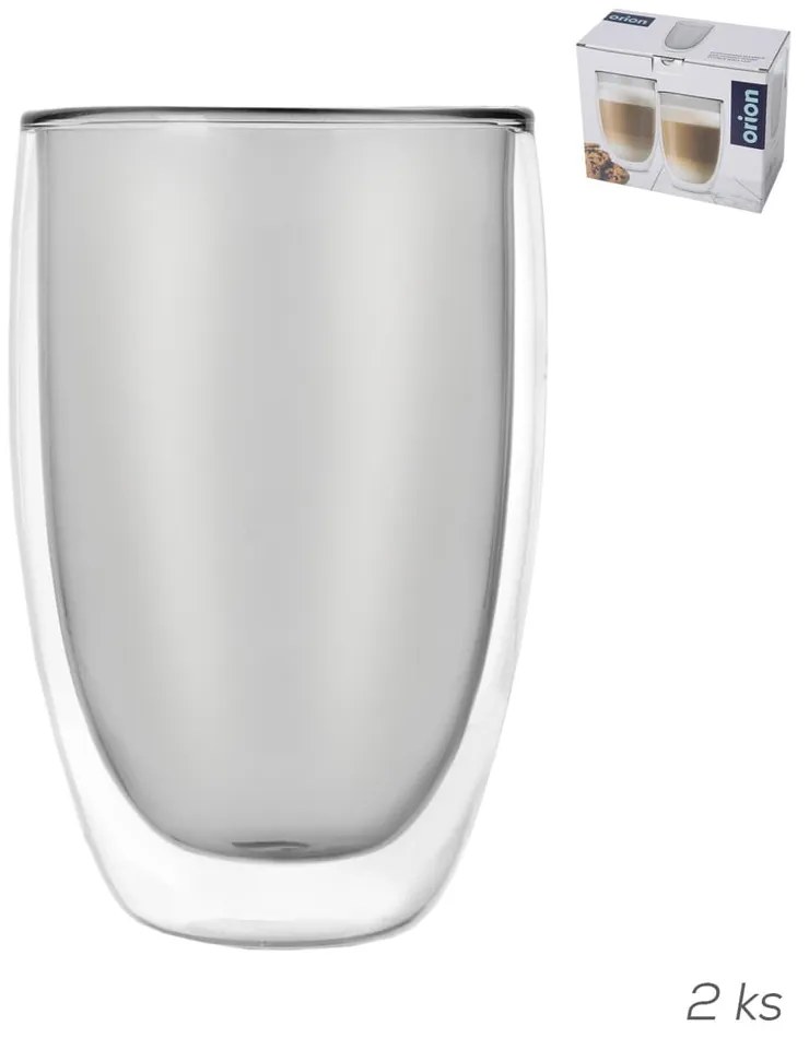 Sklenené hrnčeky v súprave 2 ks 500 ml – Orion