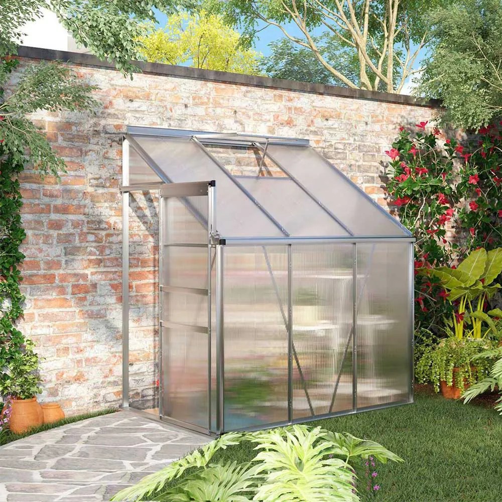 Záhradný skleník, hliníkový