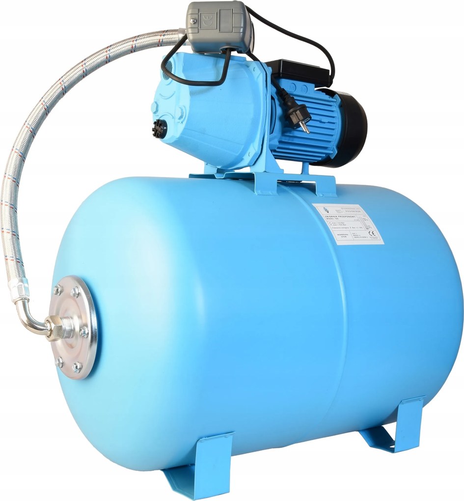 Hydrofor 100 L Nádrž Na Vodu Hydroforová Pumpa Set 100 Sada 3600 L/h