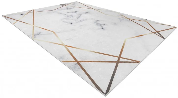 Kusový koberec ANDRE Marble 1220, 80x150, biela, chodba / predsieň, Dywany Łuszczów