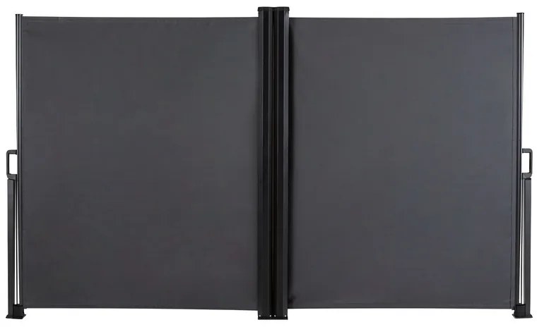 Livarno home Dvojitá bočná markíza, 160 x 600 cm, antracitová (100344157)