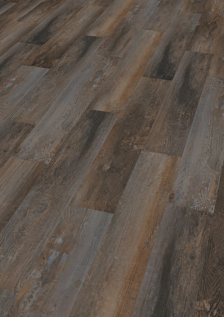 Vinylová podlaha lepená ECO 55 068 Smoked Pine Brown, 1219,2 x 184,1 mm, Oneflor