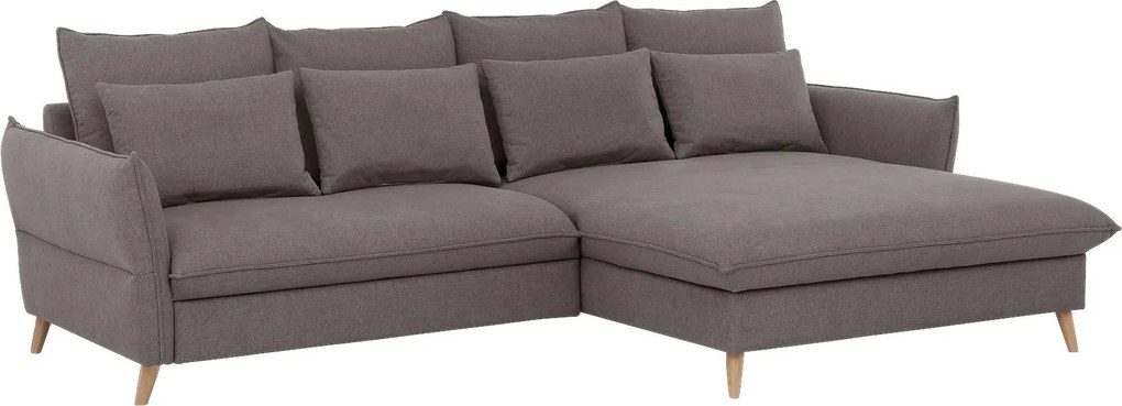 XXXLutz ROHOVÁ SEDAČKA, textil, svetlohnedá MID.YOU - Sedačky - 000694006701