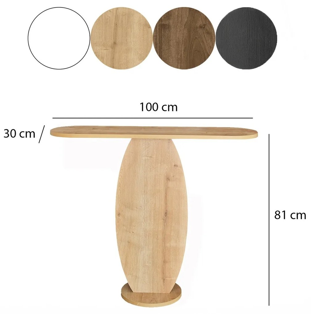 Skladací stôl Ellittica Sapphire Oak