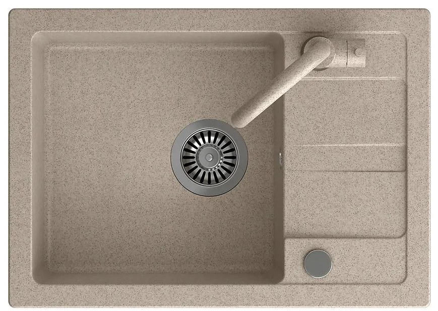 Drez Go-Smart béžový 62x44x17.5 + batéria + sifón