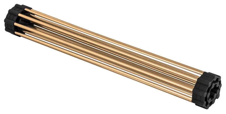 Gamma Gamma, rolovacia rohož na drez 41,5 x 26,5 cm, zlatá-čierna, GMA-OR-GD