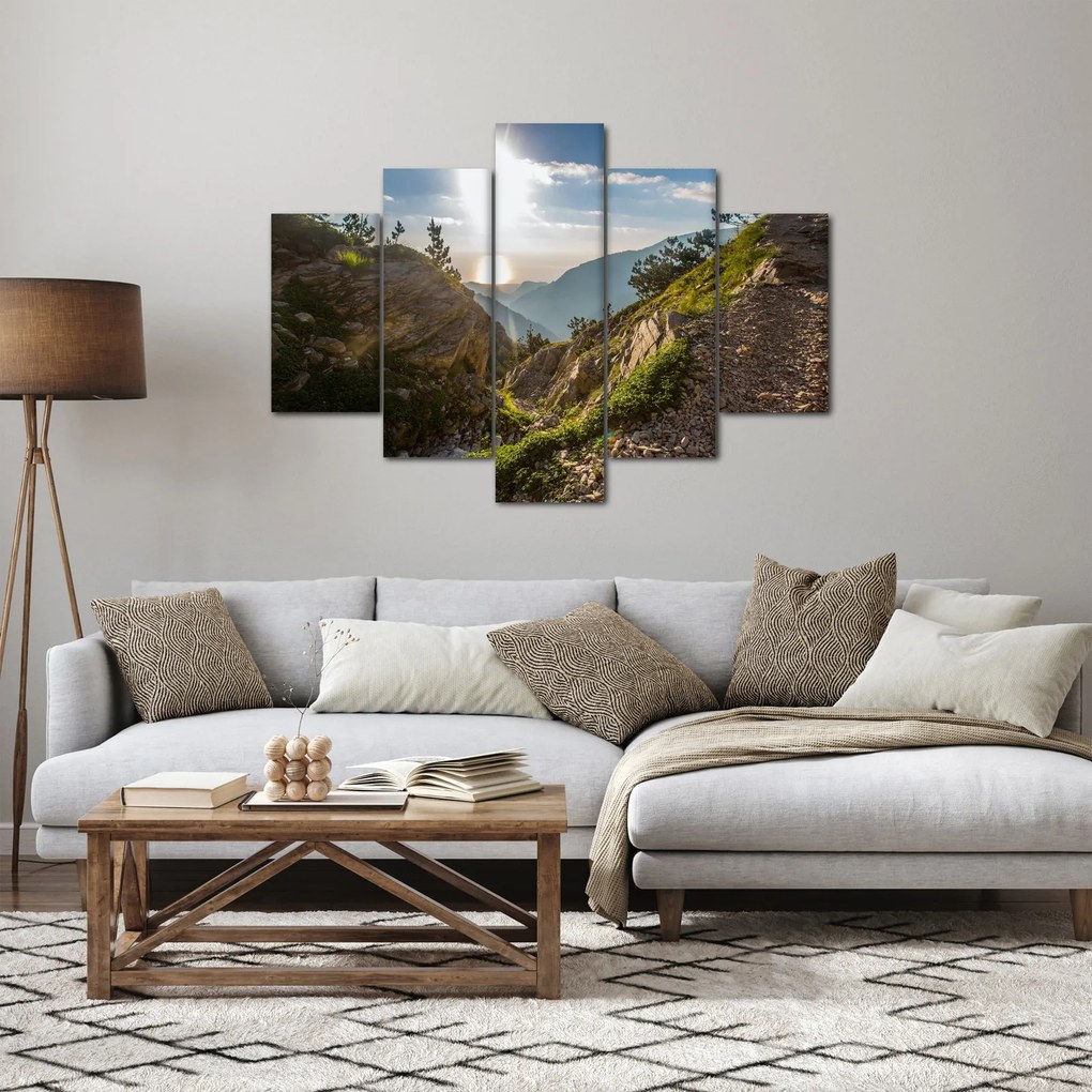 Obraz - Hora Olymp (150x105 cm)