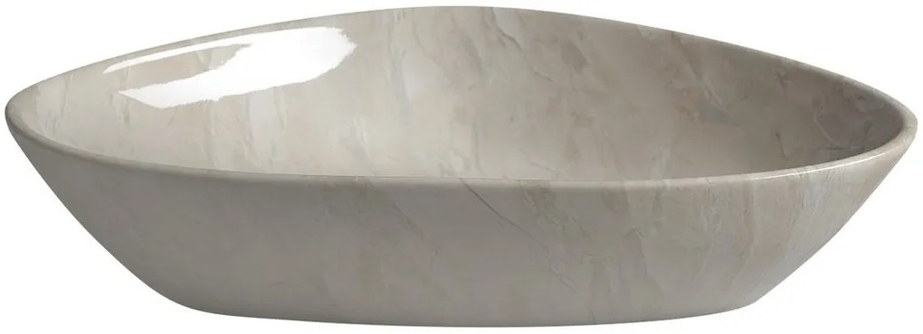 Sapho Sapho, DALMA keramické umývadlo 58,5x14x39 cm, marfil, MM227
