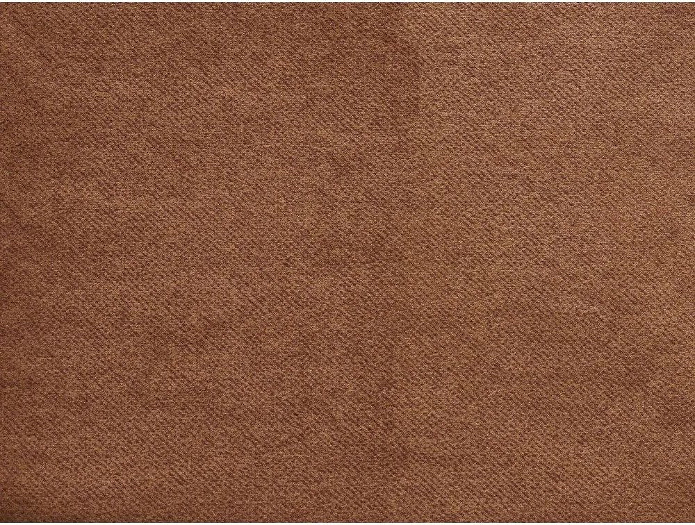 Oranžová zamatová pohovka 276 cm Sierra – Bobochic Paris