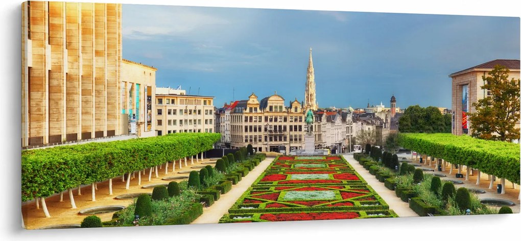 Obraz - Brusel (120x50 cm)