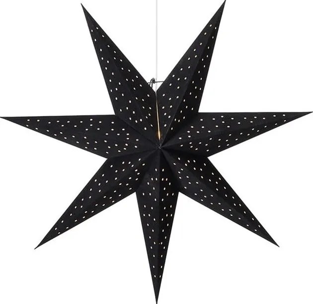 Čierna závesná vianočná svetelná dekorácia Clara – Markslöjd