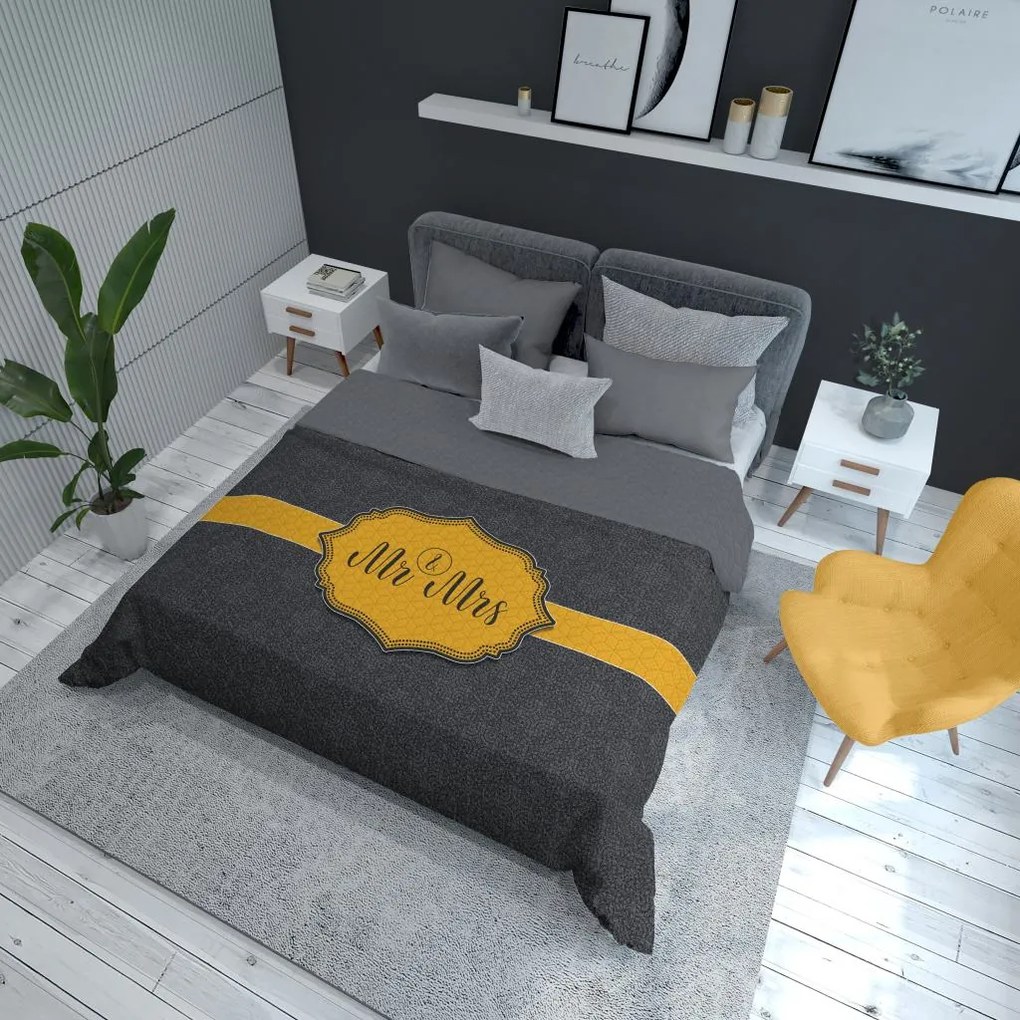 Dekorstudio Moderný prehoz na posteľ  NHL-008 Varianta: Rozmer prehozu (šírka x dĺžka): 220x240cm